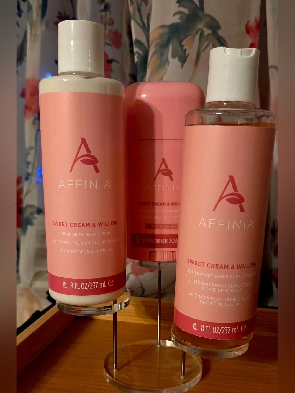 Affinia Sweet Cream & Willow Pink Nourishing Body Set